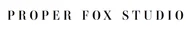 Proper Fox Studio logo
