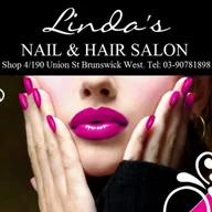 Linda's Nail & Hair Salon logo