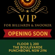 VIP For Billiards & Snooker logo