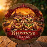 Burmese Village Tea House & Restaurant logo