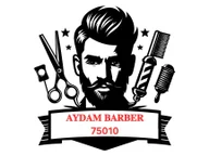 coiffure homme A gare de l'est et gare du Nord proximité Aydam barbere saint laurent paris logo