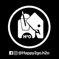 H20 Happy2go logo