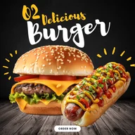 O2 Burger & Coffee logo