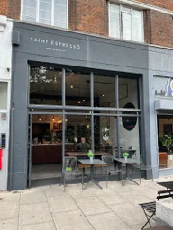 Saint Espresso - Angel logo