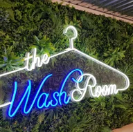 The WashRoom Laundromat logo