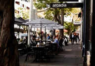 Arcadia Cafe And Bar logo