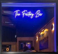 The Factory Bar & Blue Mountains Gin Company logo