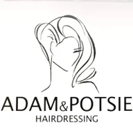 Adam and Potsie Hairdressing logo
