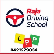 Raja Driving School logo