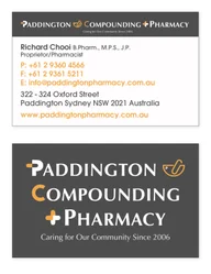 Paddington Compounding Pharmacy logo