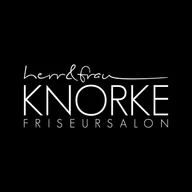 Herr und Frau Knorke Friseursalon logo