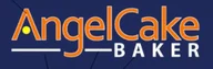 Angel cake baker logo