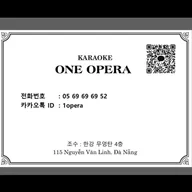 Karaoke one opera logo