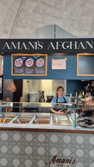 Amani's Afghan Food logo