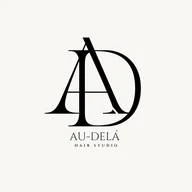 AU-DELÁ HAIR logo