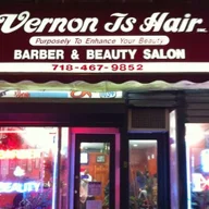 Vernon is Hair logo