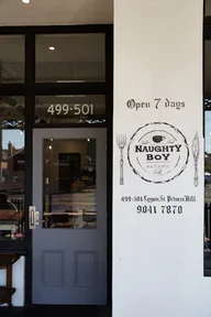 Naughty Boy Cafe logo