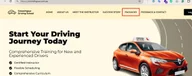 Smooth gear driving school logo