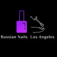 Russian nails Los Angeles logo