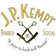 J.P. Kempt Barber and Social logo
