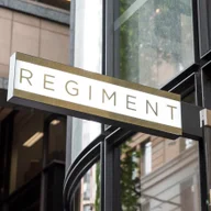 Regiment specialty coffee logo