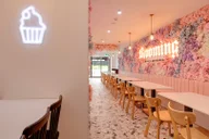 Blooming Cafe and Restaurant logo