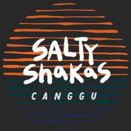 SaltyShakas Surf School logo