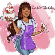 Double-Take Cakes logo