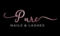 Pure Nails and Lashes logo