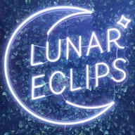 LUNAR ECLIPS BARBERSHOP logo