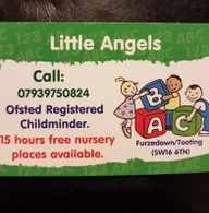 Little Angels Day Care logo