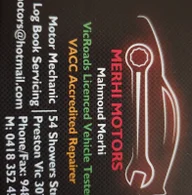 Merhi Motors logo