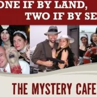 Mystery Cafe Mystery Dinners and More logo