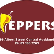 Peppers Cafe logo