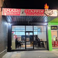 SMASH Burger Club x SLAPPIN’ Hot Chicken (Springvale) logo