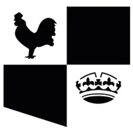 The Cock and Crown Men's Barber logo