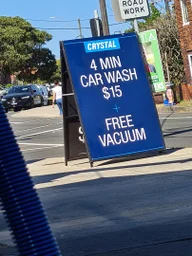 Crystal Car Wash Kingsford logo