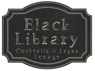 Black Library Bar Cocktail and Tapas logo