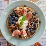 Heart Garden Waffles and Coffee logo