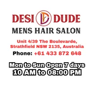 Desi Dude Men's Hair Salon - Strathfield logo