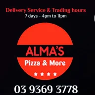 Alma's Pizza and More logo