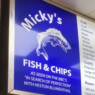 Micky's Fish & Chips logo