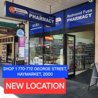 Redmond Fuss Pharmacy logo