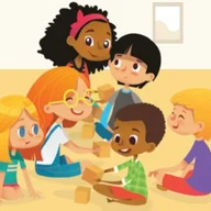 Kindertagespflege Kinderlachen logo