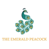 The Emerald Peacock logo