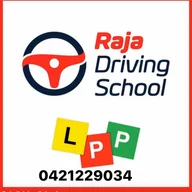 Raja Driving School logo