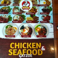 Chicken seafood gatzoe logo