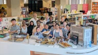 Community Cafe at 5 Pancras Square logo