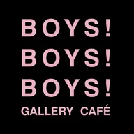 BOYS! BOYS! BOYS! Gallery Café logo