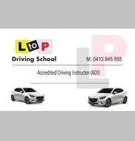 L To P Driving School logo